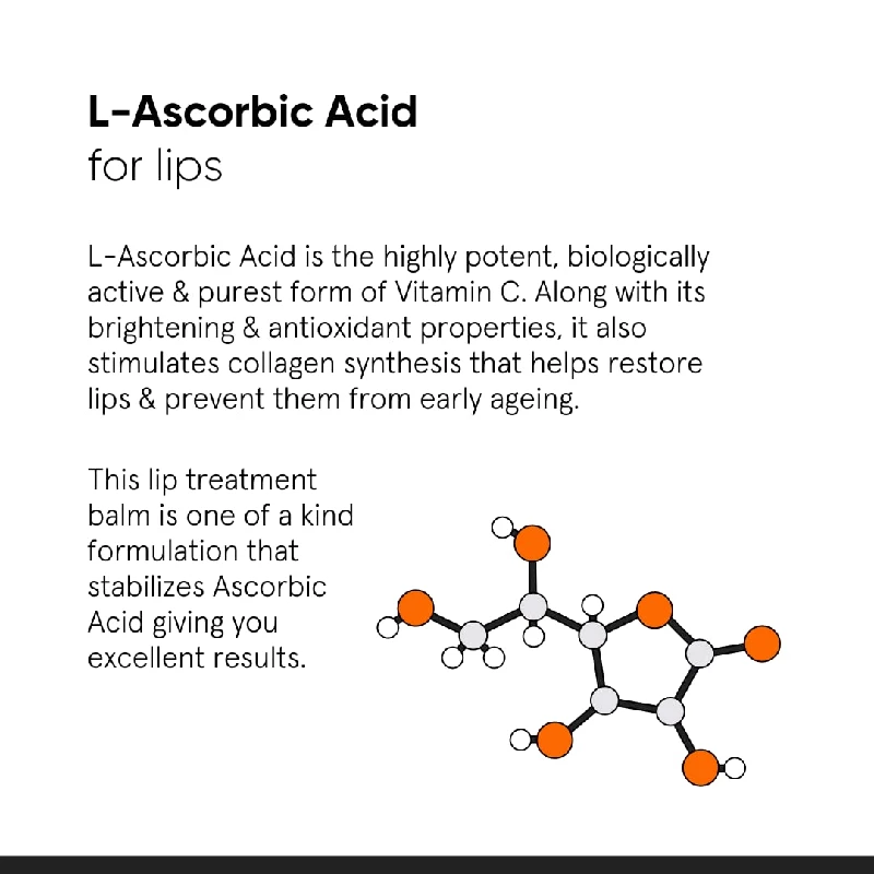 Minimalist 8% L-Ascorbic Acid Lip Treatment Balm - Image 4