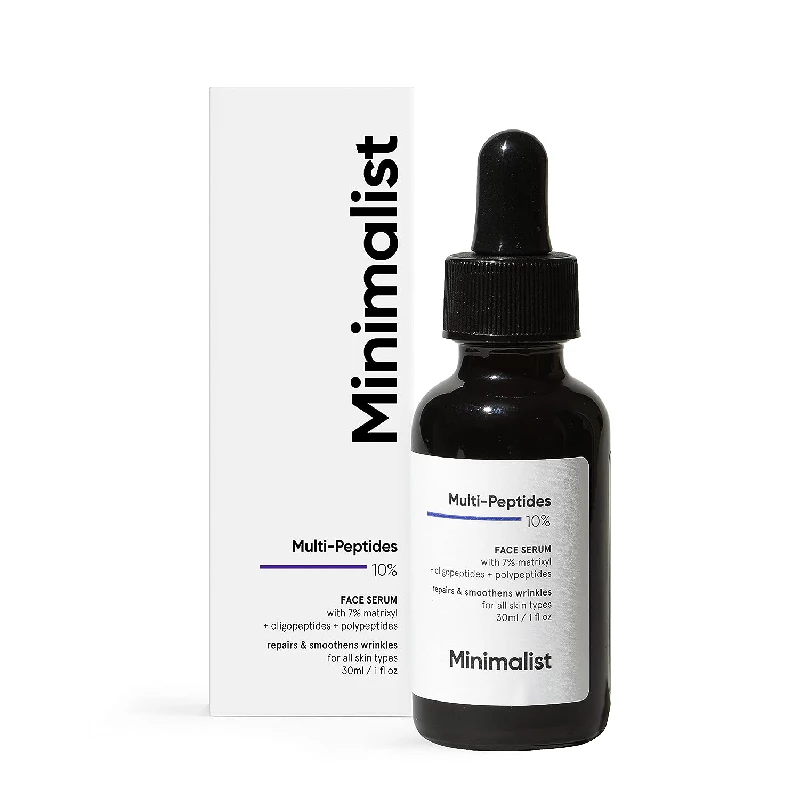 Minimalist Multi Peptide Night Face Serum Minimalist Multi Peptide Night Face Serum-Pack Size-30 ml