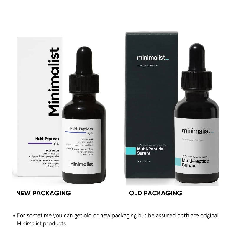 Minimalist Multi Peptide Night Face Serum - Image 6