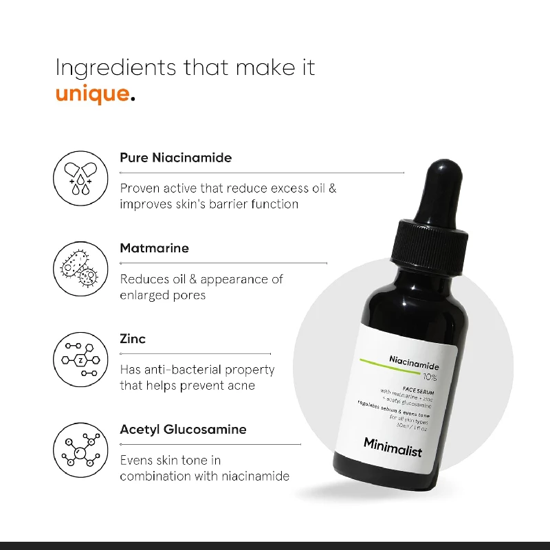 Minimalist 10% Niacinamide Face Serum - Image 3