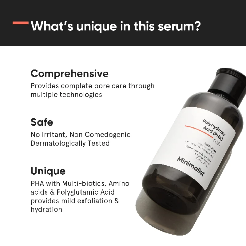 Minimalist Pha 3% Alcohol Free Face Toner - Image 3