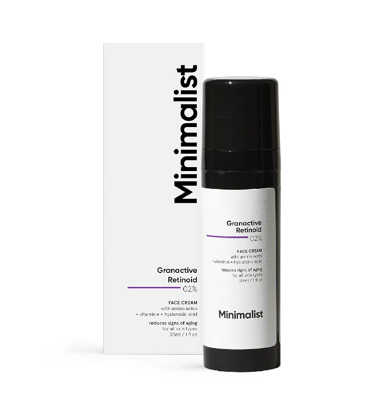Minimalist 2% Retinoid Anti Ageing Night Cream Minimalist 2% Retinoid Anti Ageing Night Cream-Pack Size-30 ml