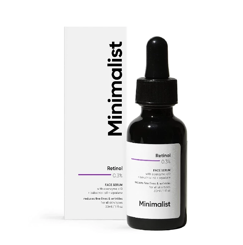Minimalist 0.3% Retinol Face Serum Minimalist 0.3% Retinol Face Serum-Pack Size-30 ml