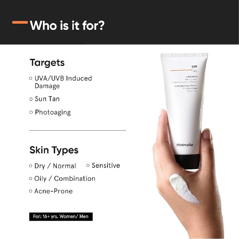 Minimalist Sunscreen SPF 60 Pregnancy Safe - Image 2