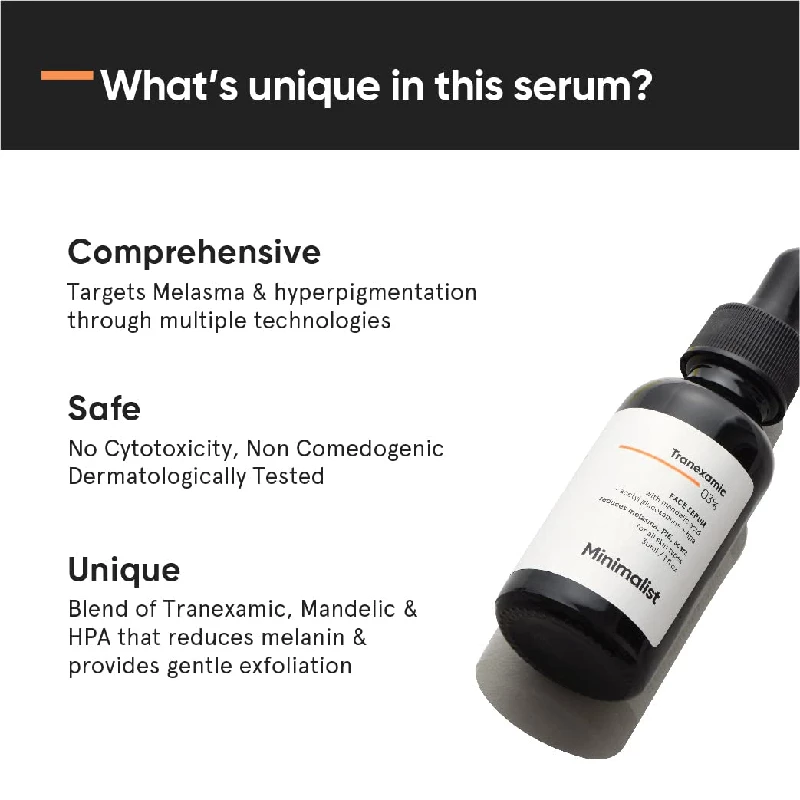 Minimalist 3% Tranexamic Acid Face Serum - Image 3
