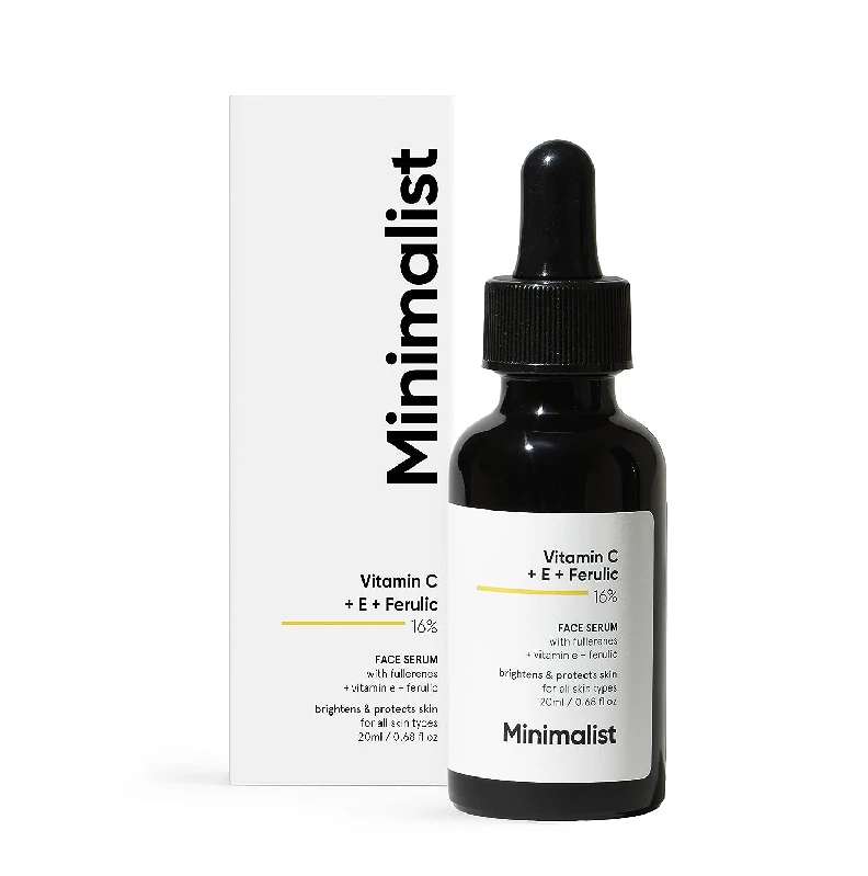 Minimalist 16% Vitamin C Face Serum Minimalist 16% Vitamin C Face Serum-Pack Size-20 ml