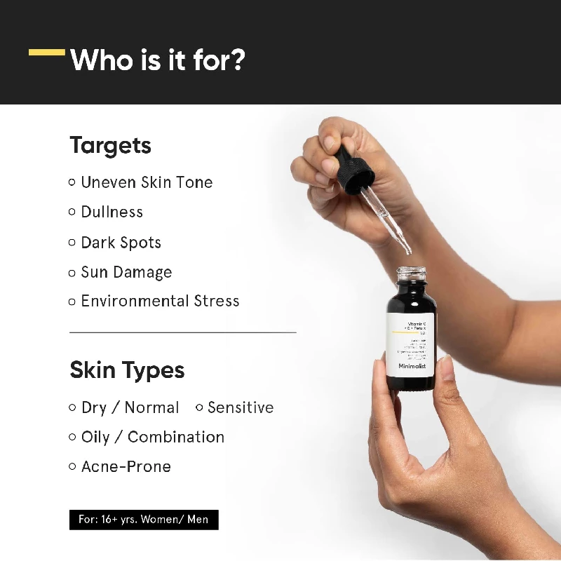 Minimalist 16% Vitamin C Face Serum - Image 2