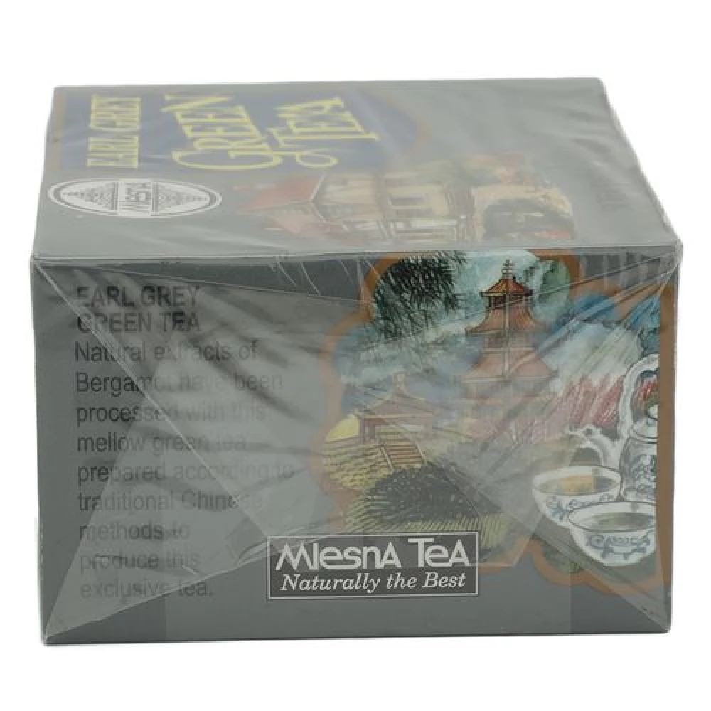Mlesna Flavored Green Tea Bags - Earl Grey - Image 5