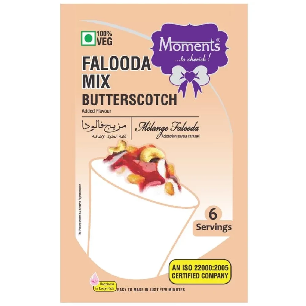 Moments Falooda Mix - Butter Scotch Moments Falooda Mix - Butter Scotch--200 g Pouch