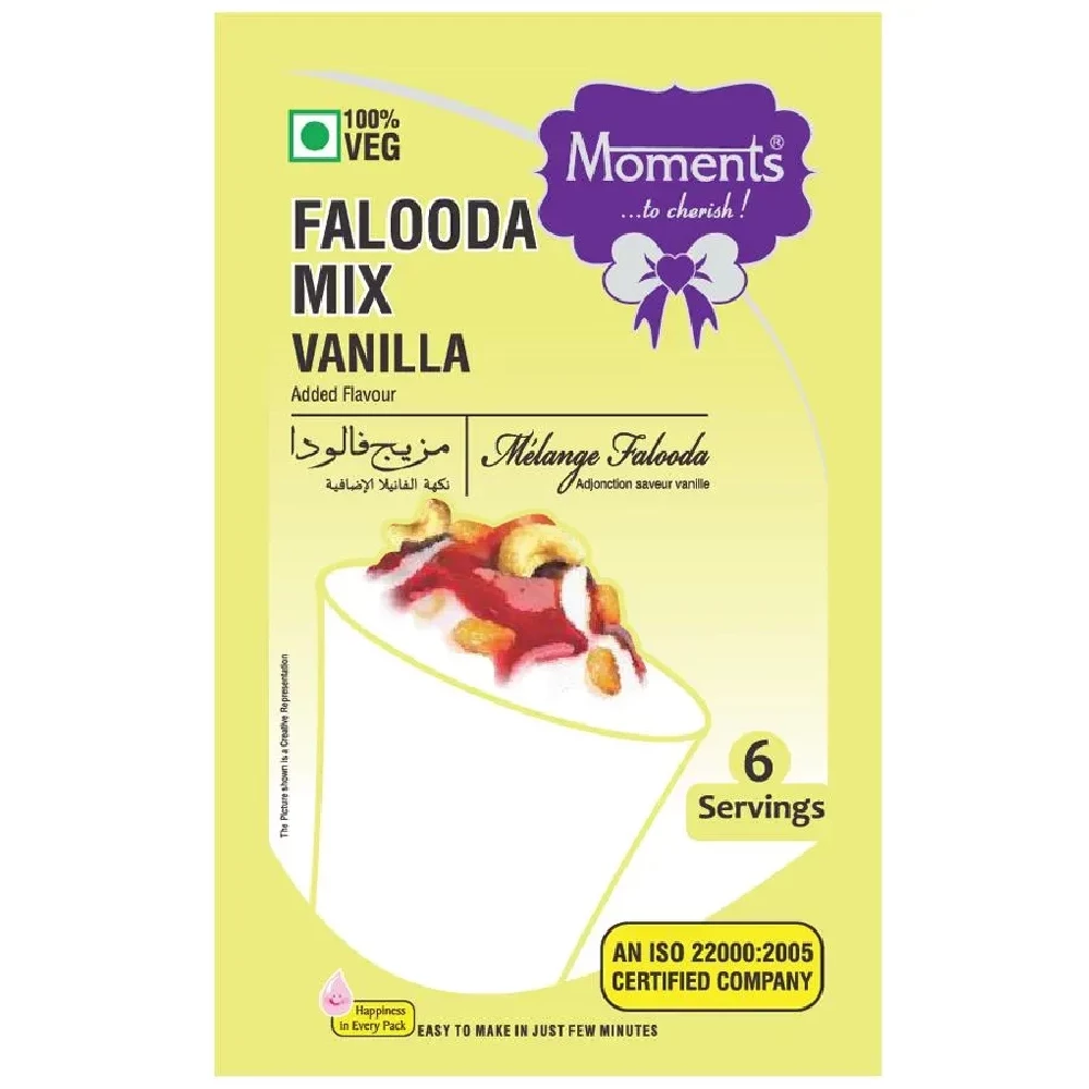 Moments Falooda Mix - Vanilla Moments Falooda Mix - Vanilla--200 g Pouch
