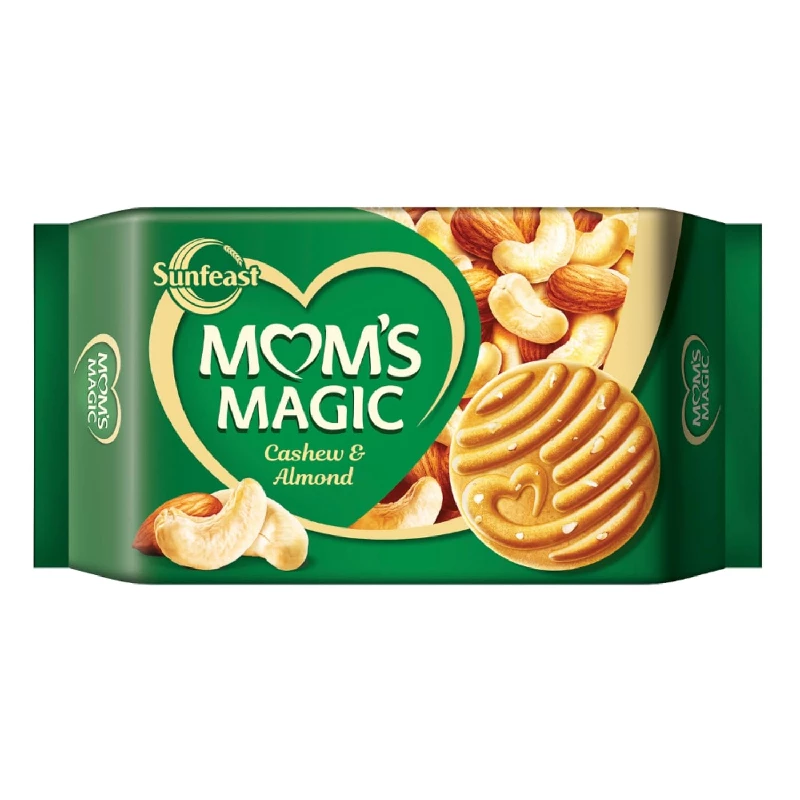Moms Magic Rich Cashew Almond Cookies Moms Magic Rich Cashew Almond Cookies-Pack Size-584 g