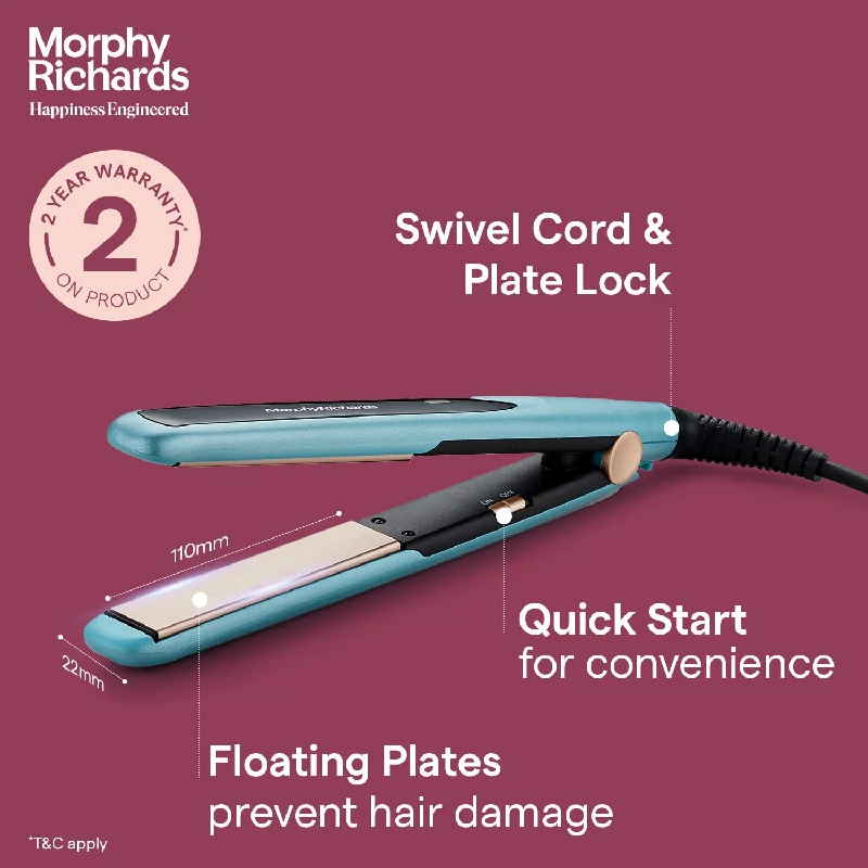 Morphy Richards Hs1000 Hair Straightener & Idazzle Hd121Dc 1200W Hair Dryer - Image 2