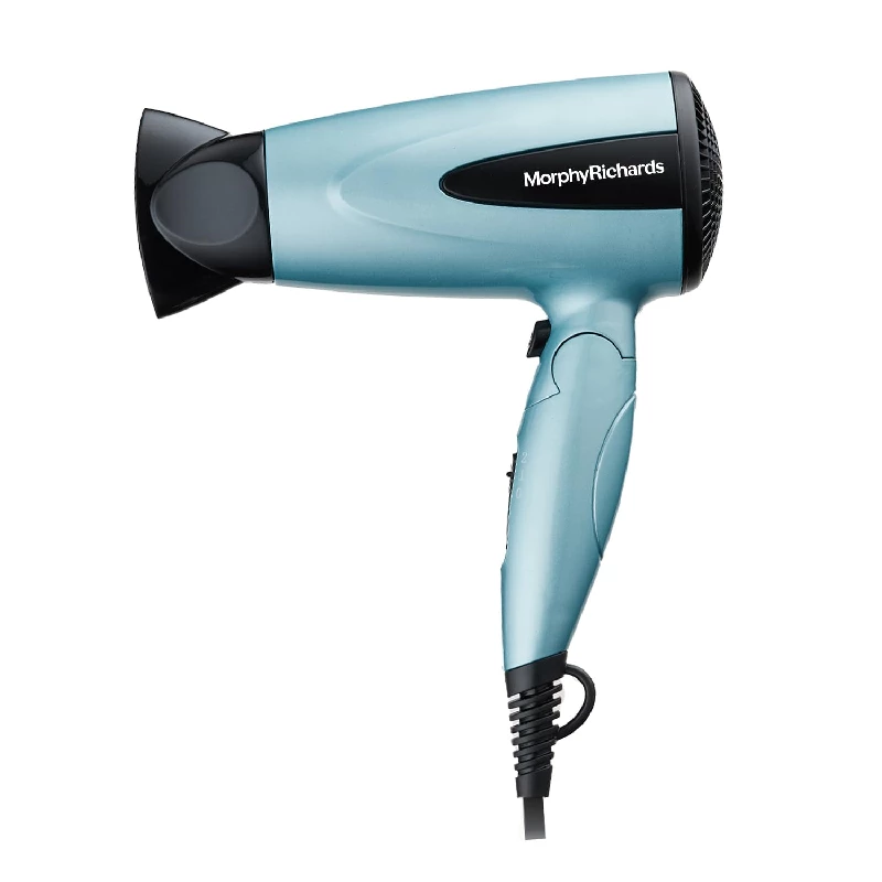 Morphy Richards Idazzle Hair Dryer-Aqua Blue & Black Morphy Richards Idazzle Hair Dryer-Aqua Blue & Black-Model No-Hd121Dc- 1200Watts