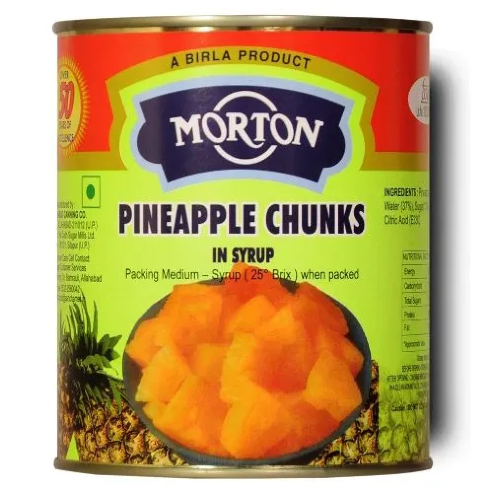 Morton Pineapple Chunks - In Syrup Morton Pineapple Chunks - In Syrup--850 g Tin