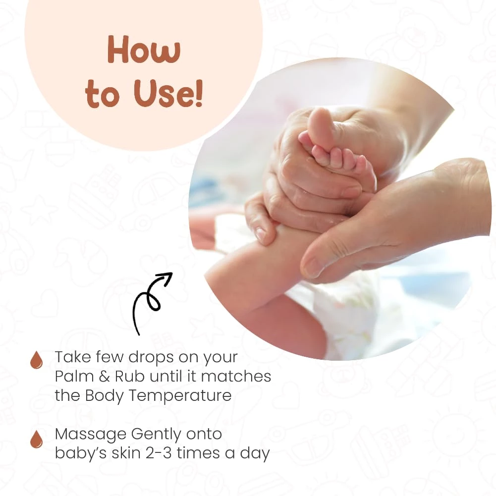 Mother Sparsh Nourishing Baby Massage Oil - Image 3