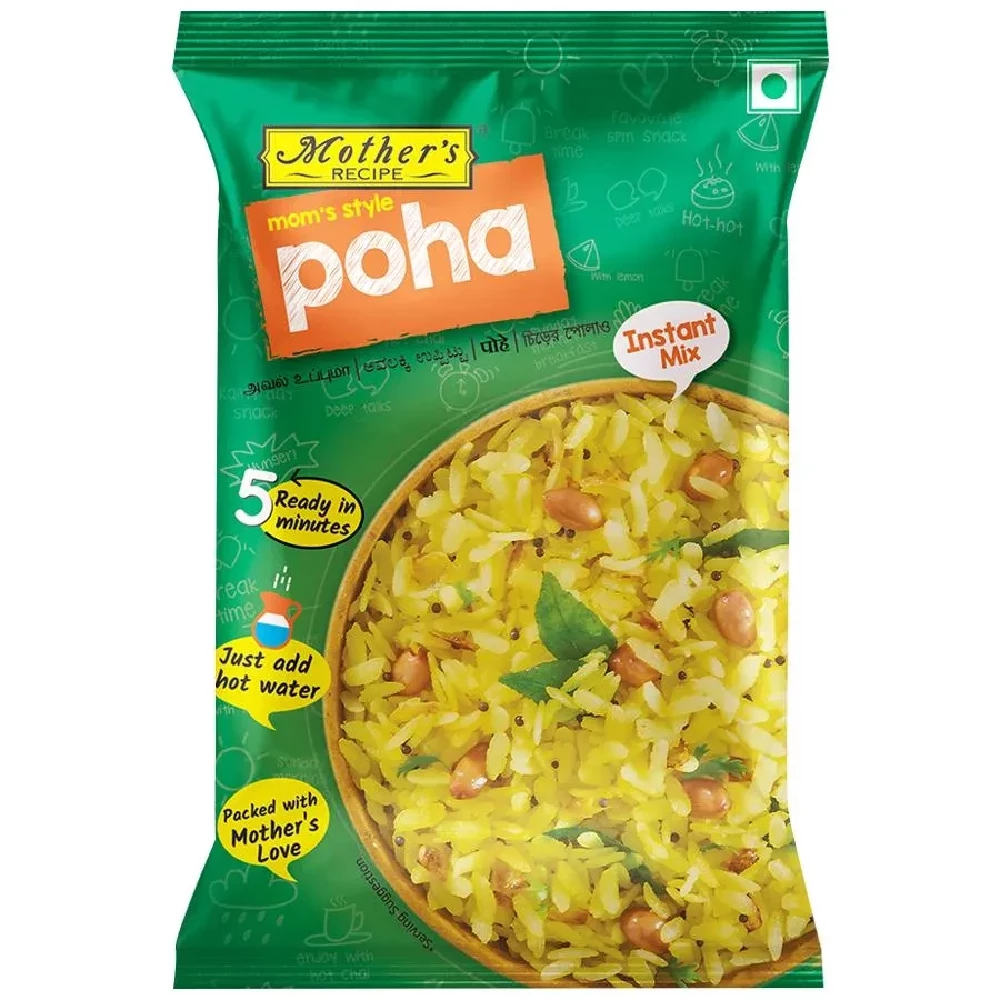 Mother's Recipe Mom's Style Poha - Instant Mix Mother's Recipe Mom's Style Poha - Instant Mix-Pack Size-160 g