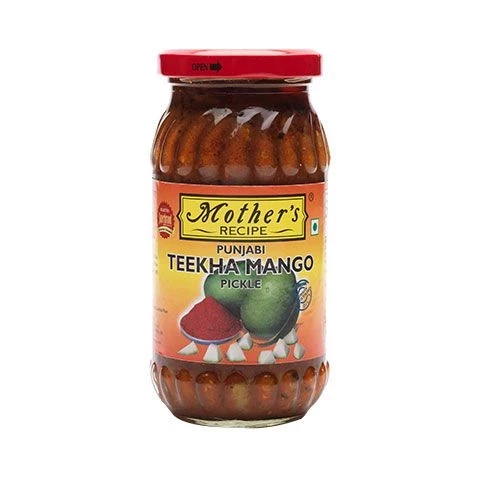 Mother's Recipe Punjabi Mango Teekha Pickle Mother's Recipe Punjabi Mango Teekha Pickle-Pack Size-400 g