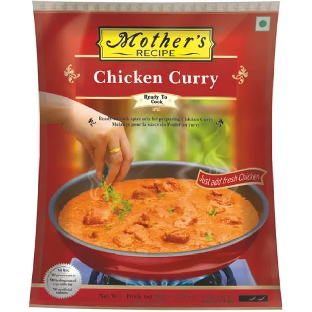 Mother's Recipe  Mother's Recipe mix-chicken-curry Mother's Recipe  Mother's Recipe mix-chicken-curry--80 g Pouch