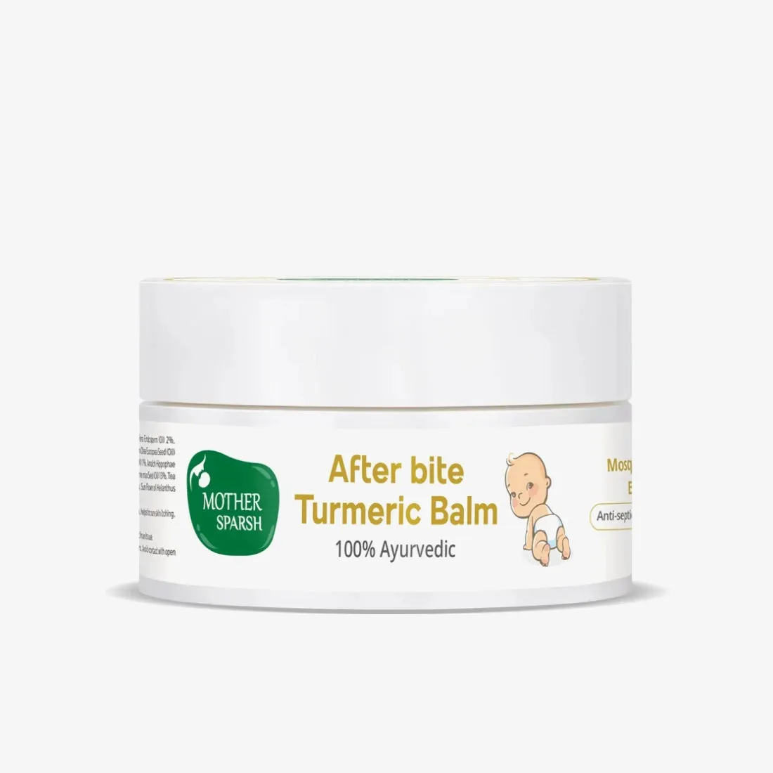 Mother Sparsh After Bite Turmeric Balm for Mosquito & Insect Relief Mother Sparsh After Bite Turmeric Balm for Mosquito & Insect Relief-Pack Size-25 g