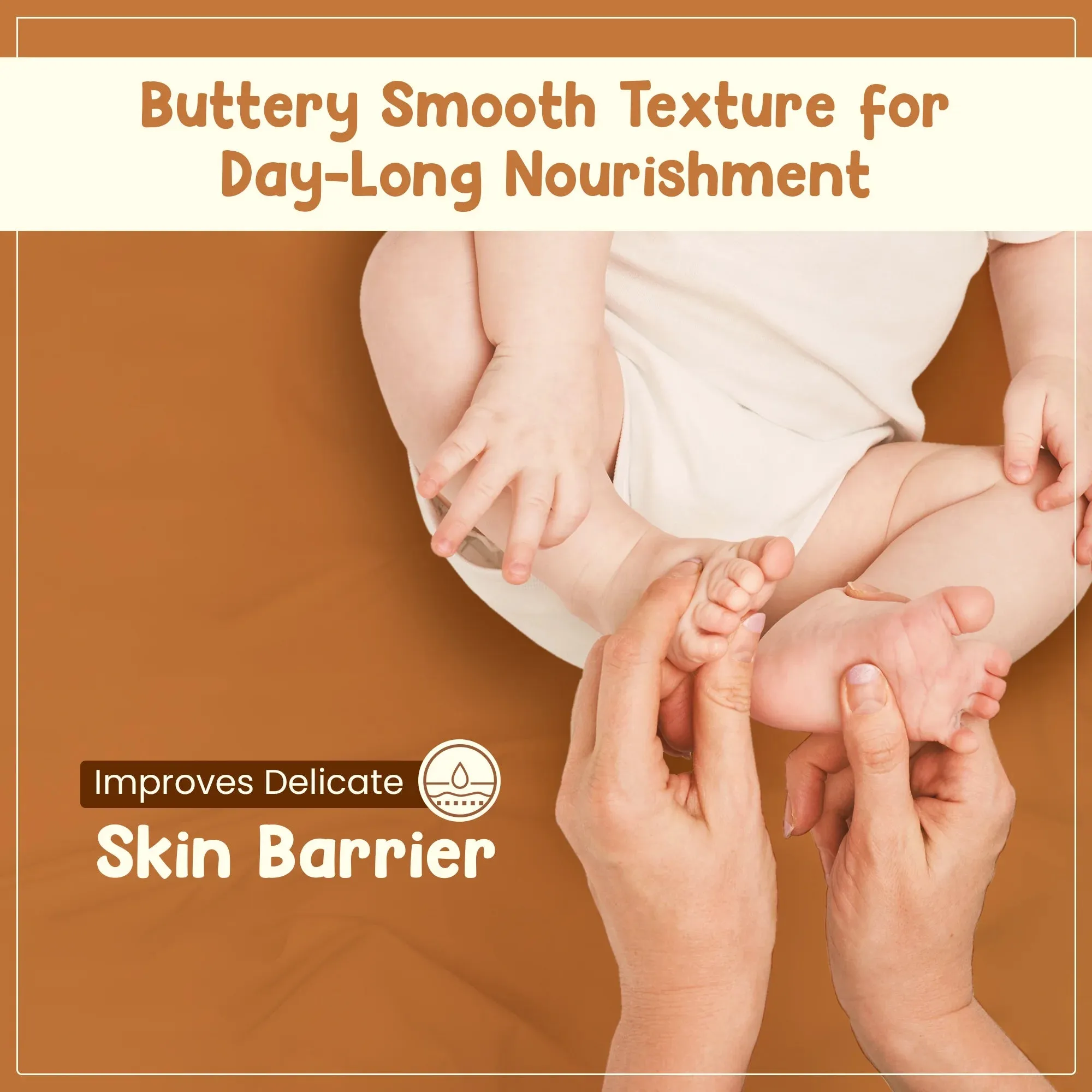 Mother Sparsh Daily Moisturizing Milky Soft Baby Face & Body Butter - Image 4