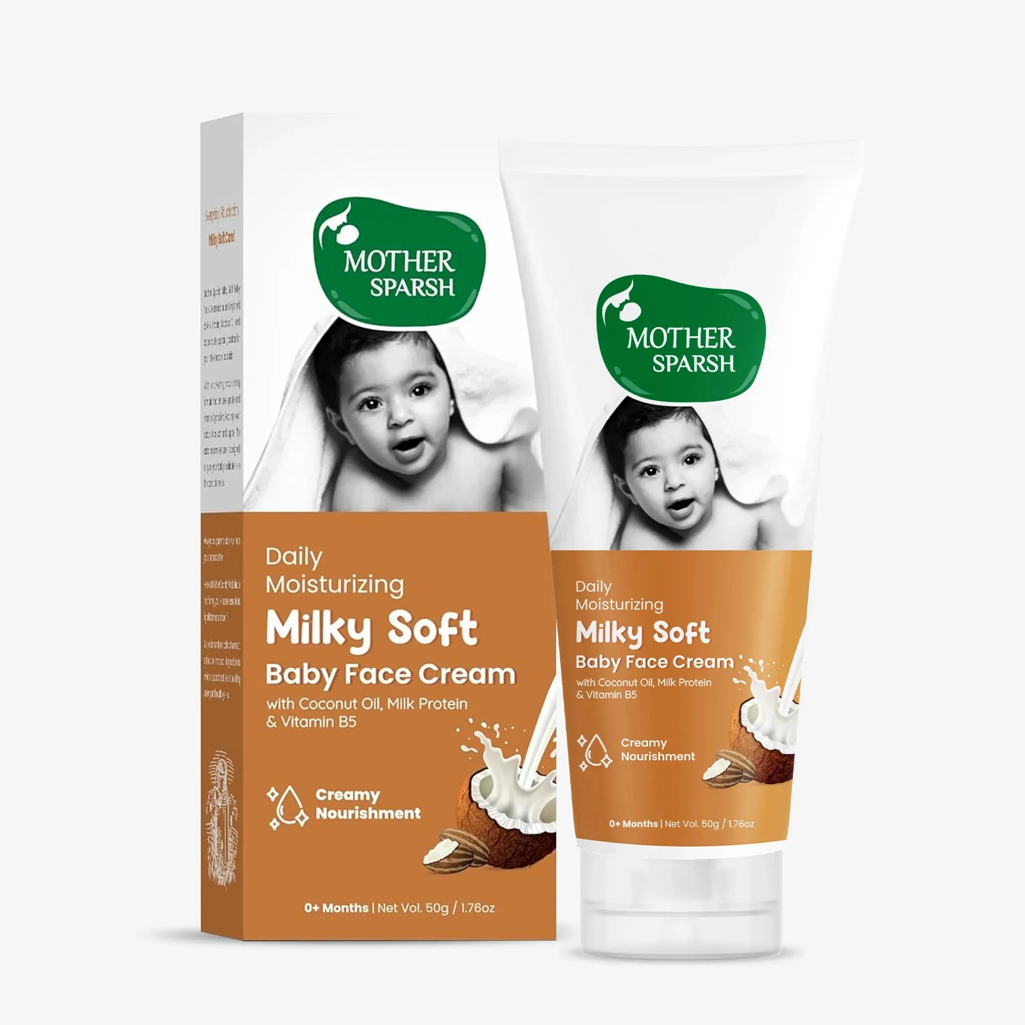 Mother Sparsh Daily Moisturizing Milky Soft Baby Face Cream