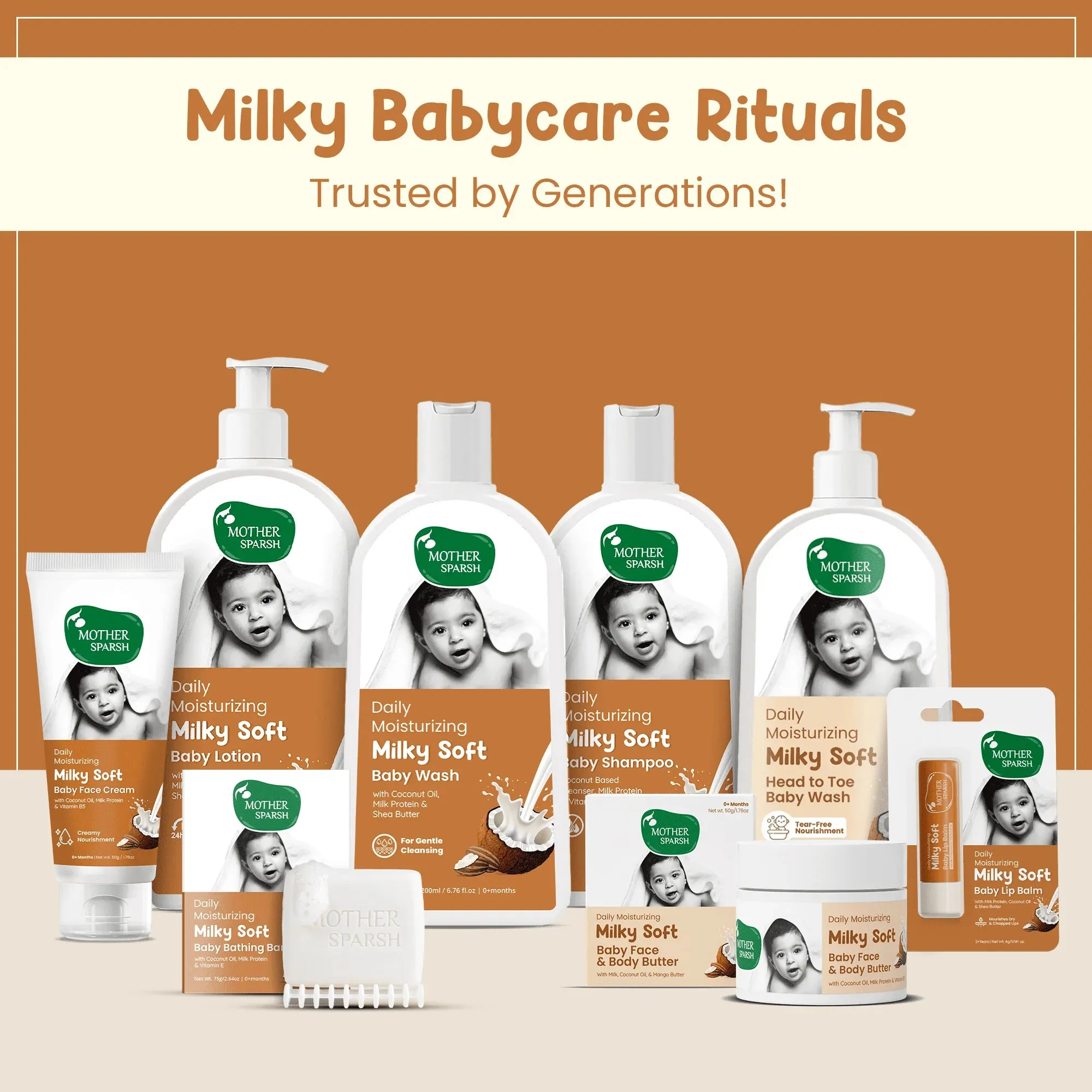 Mother Sparsh Daily Moisturizing Milky Soft Baby Face Cream - Image 6