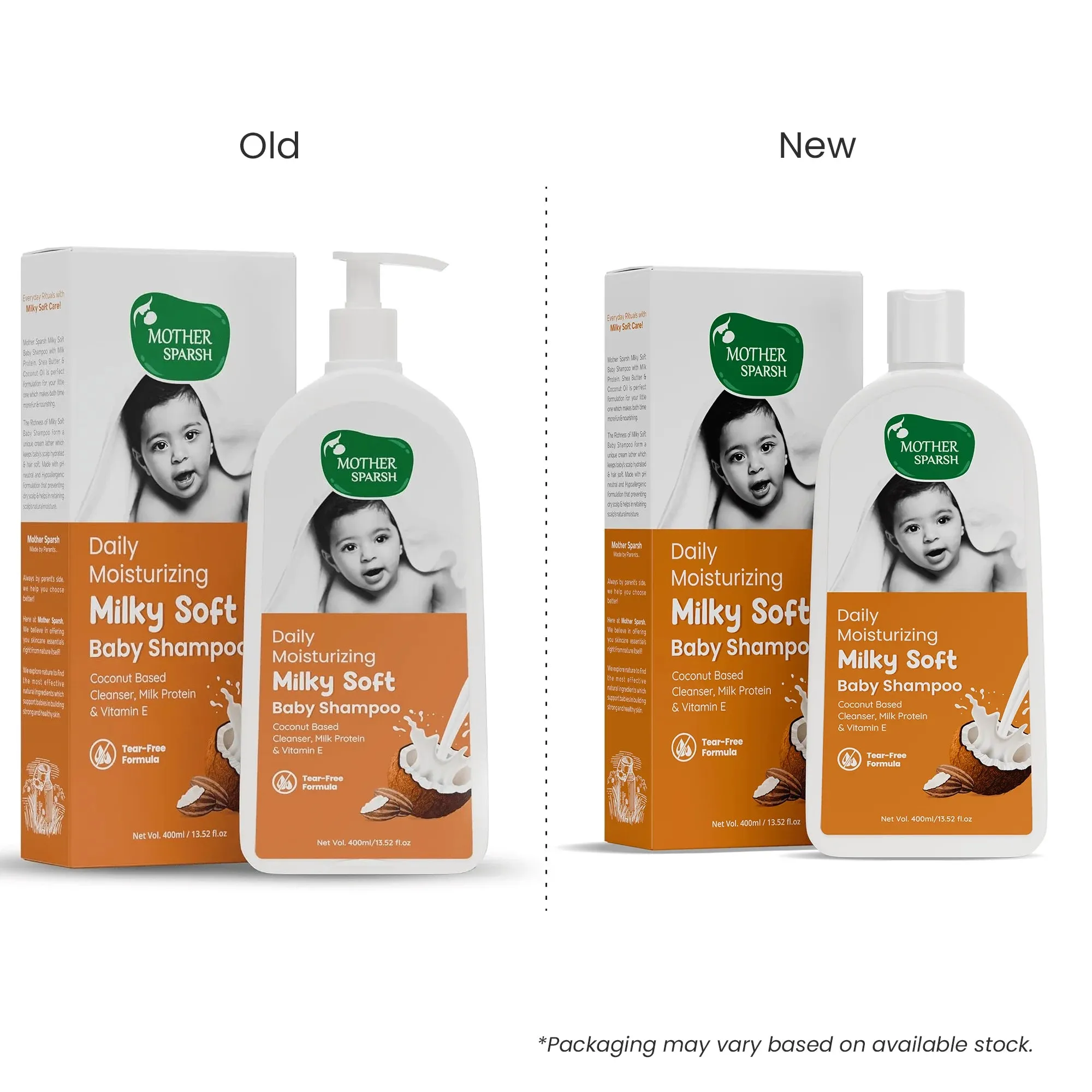 Mother Sparsh Daily Moisturizing Milky Soft Baby Shampoo - Image 2