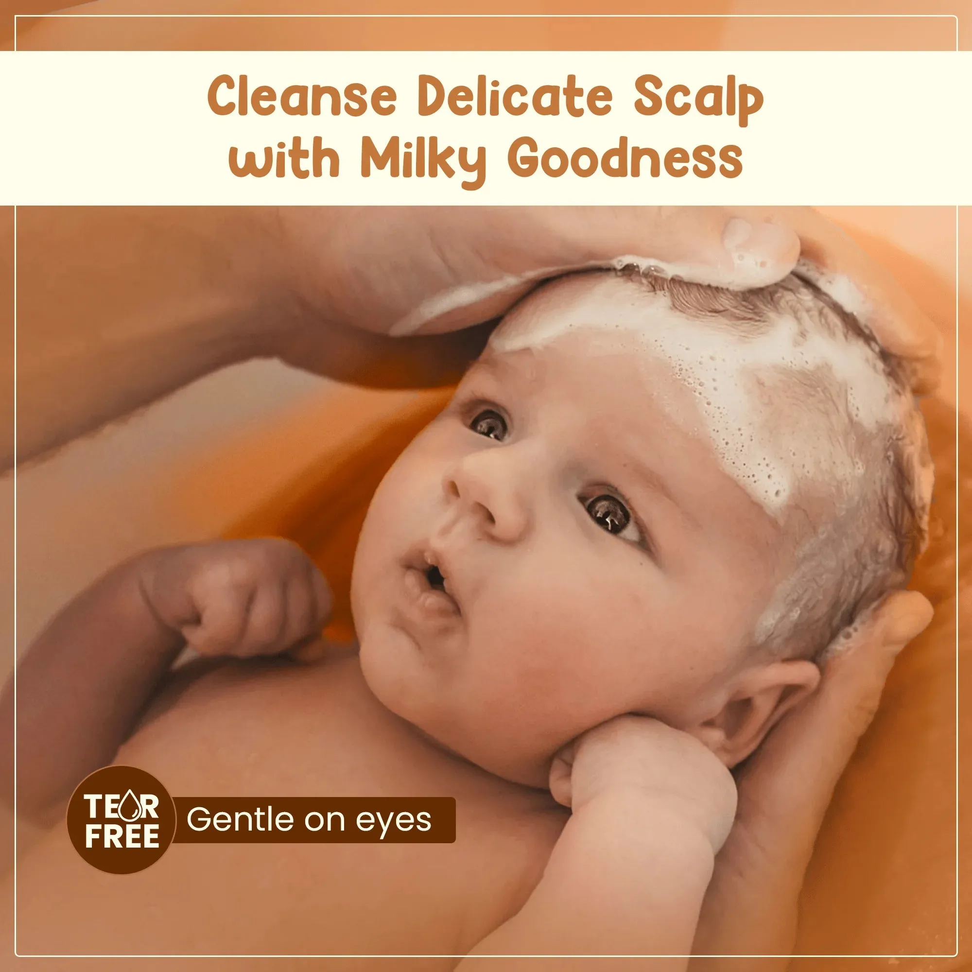 Mother Sparsh Daily Moisturizing Milky Soft Baby Shampoo - Image 5