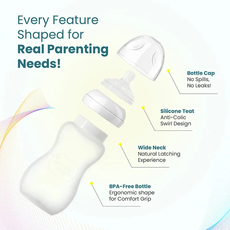 Mother Sparsh Feedo Care Baby Feeding Bottle - Image 12
