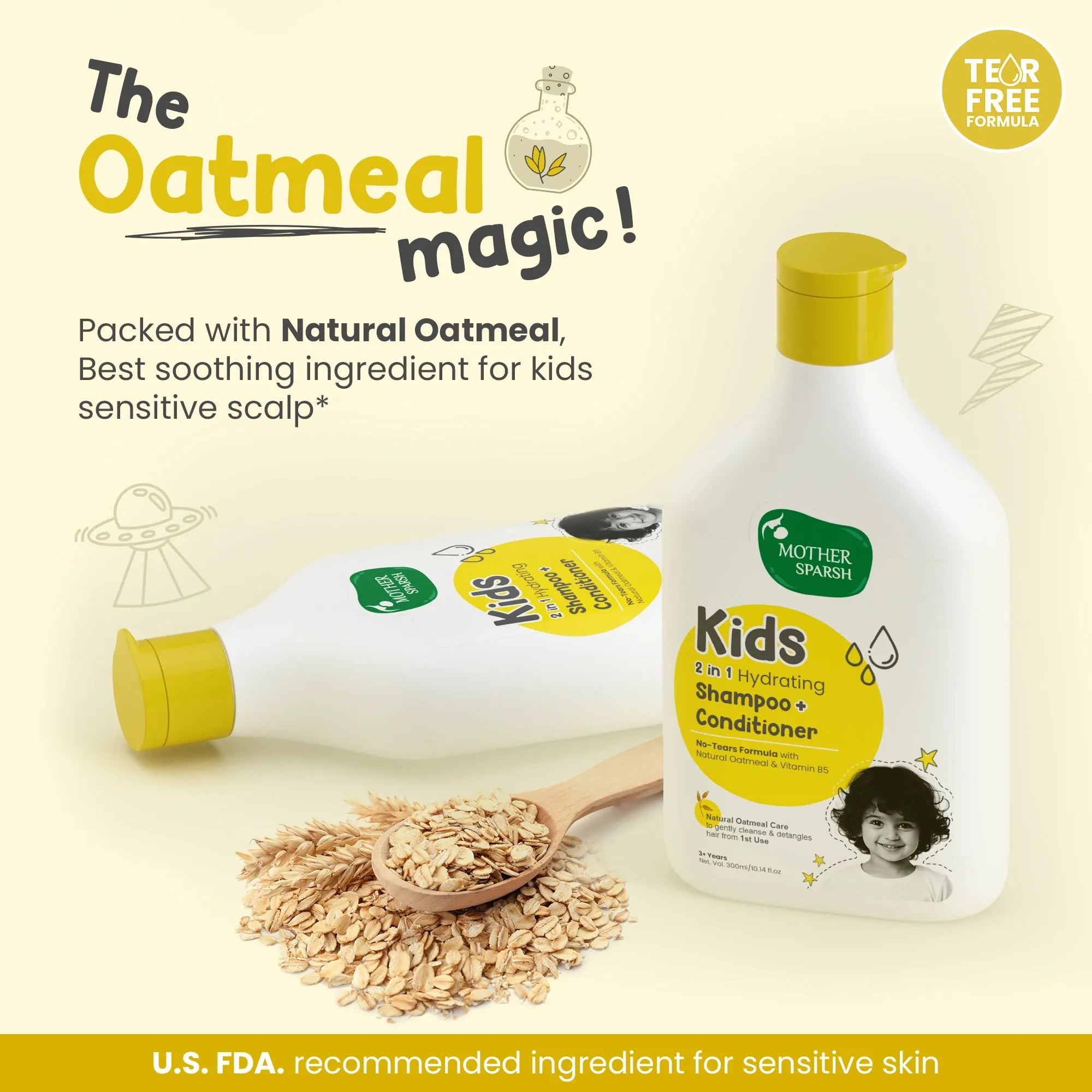 Mother Sparsh Kids 2 in 1 Hydrating Shampoo + Conditioner - Image 4