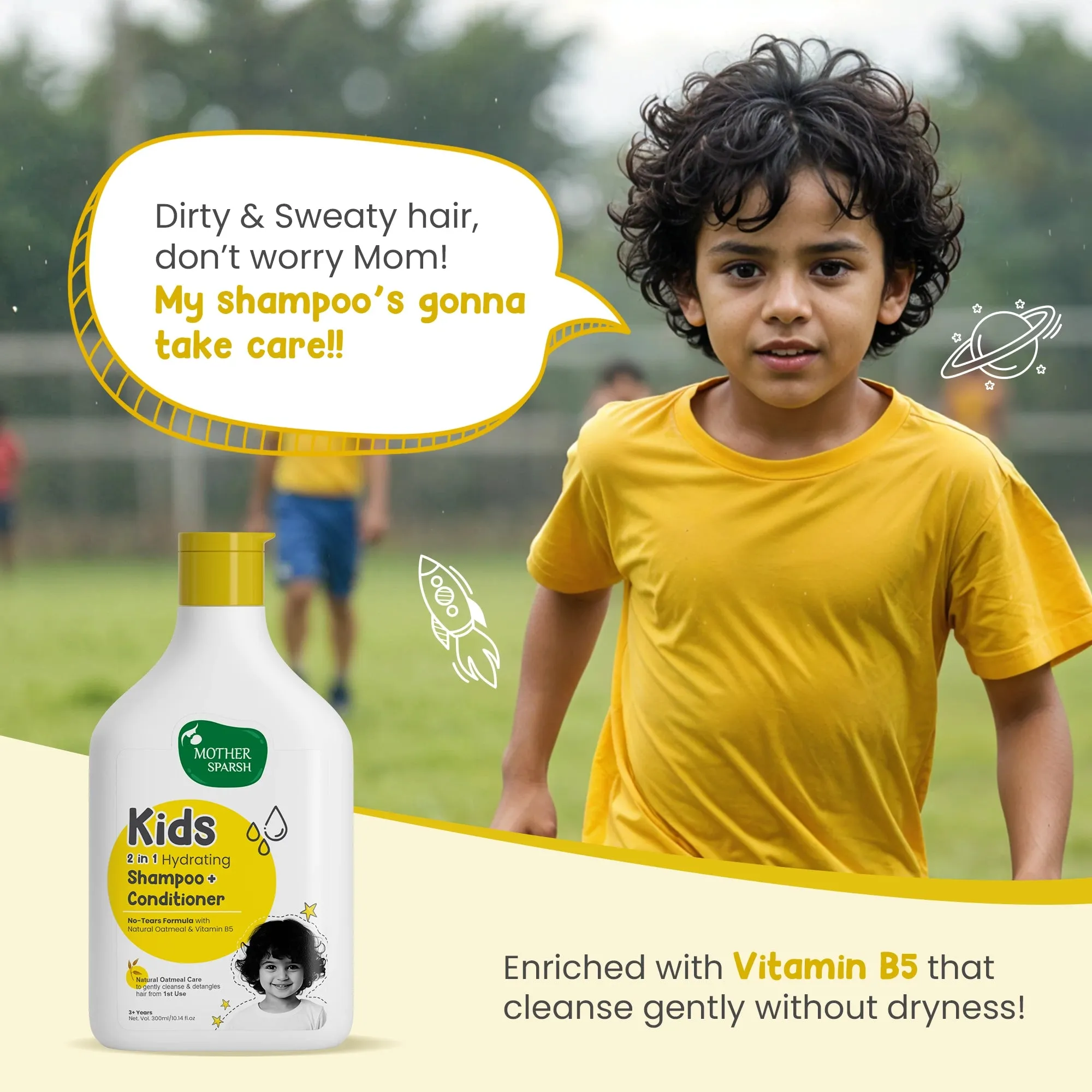 Mother Sparsh Kids 2 in 1 Hydrating Shampoo + Conditioner - Image 5