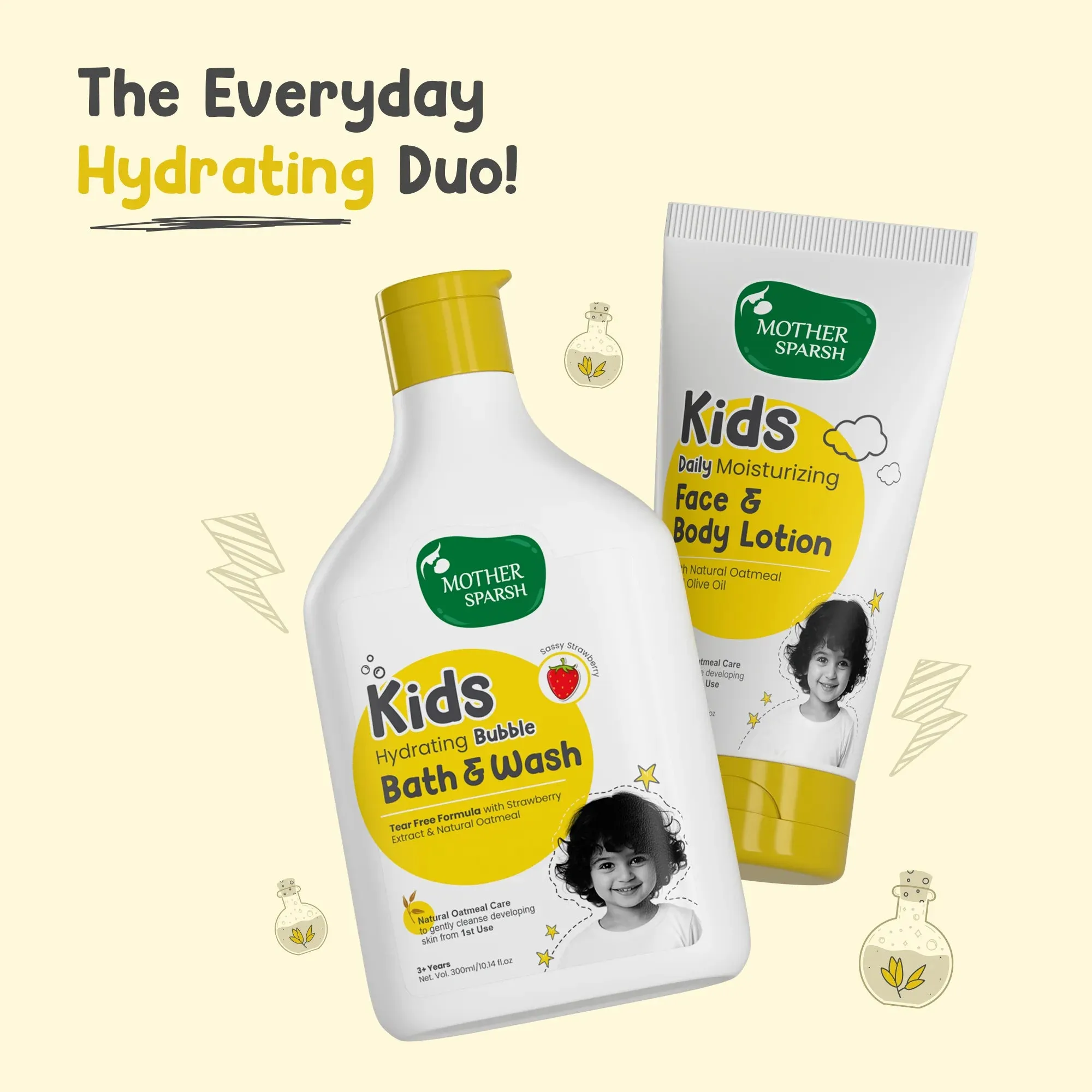 Mother Sparsh Kids Bubble Bath & Wash - Strawberry - Image 6