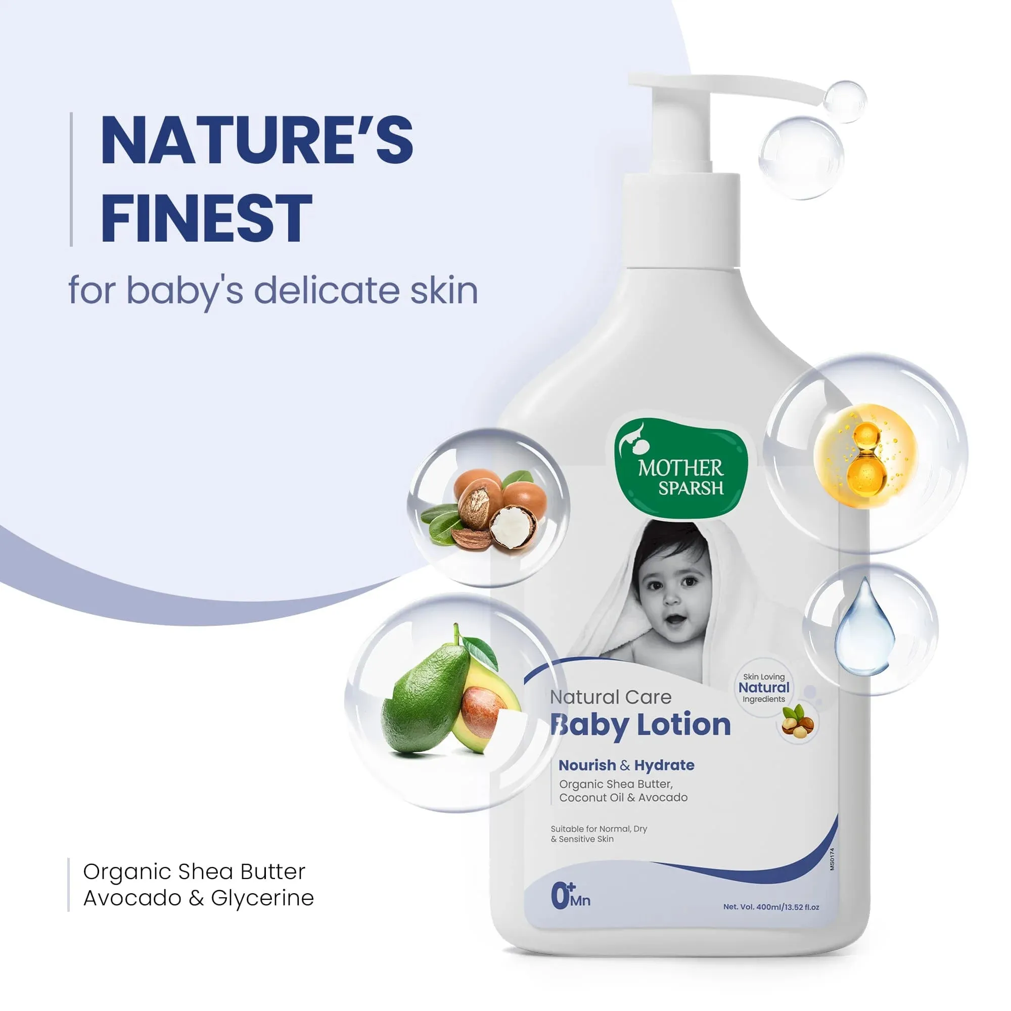 Mother Sparsh Natural Care Baby Lotion - Image 12