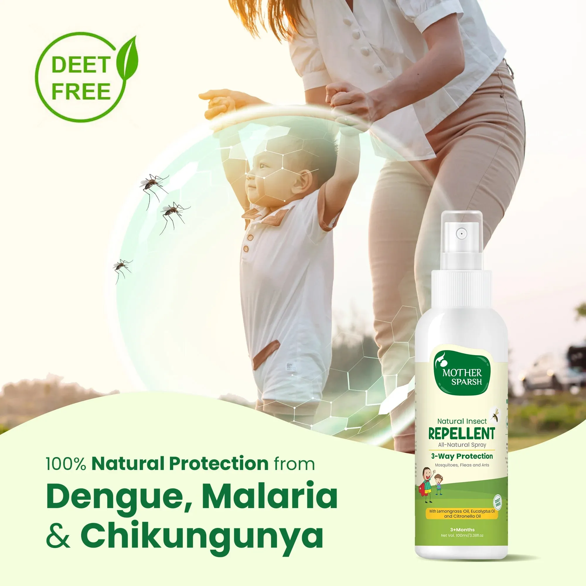 Mother Sparsh Natural Insect Repellent Spray - Image 2