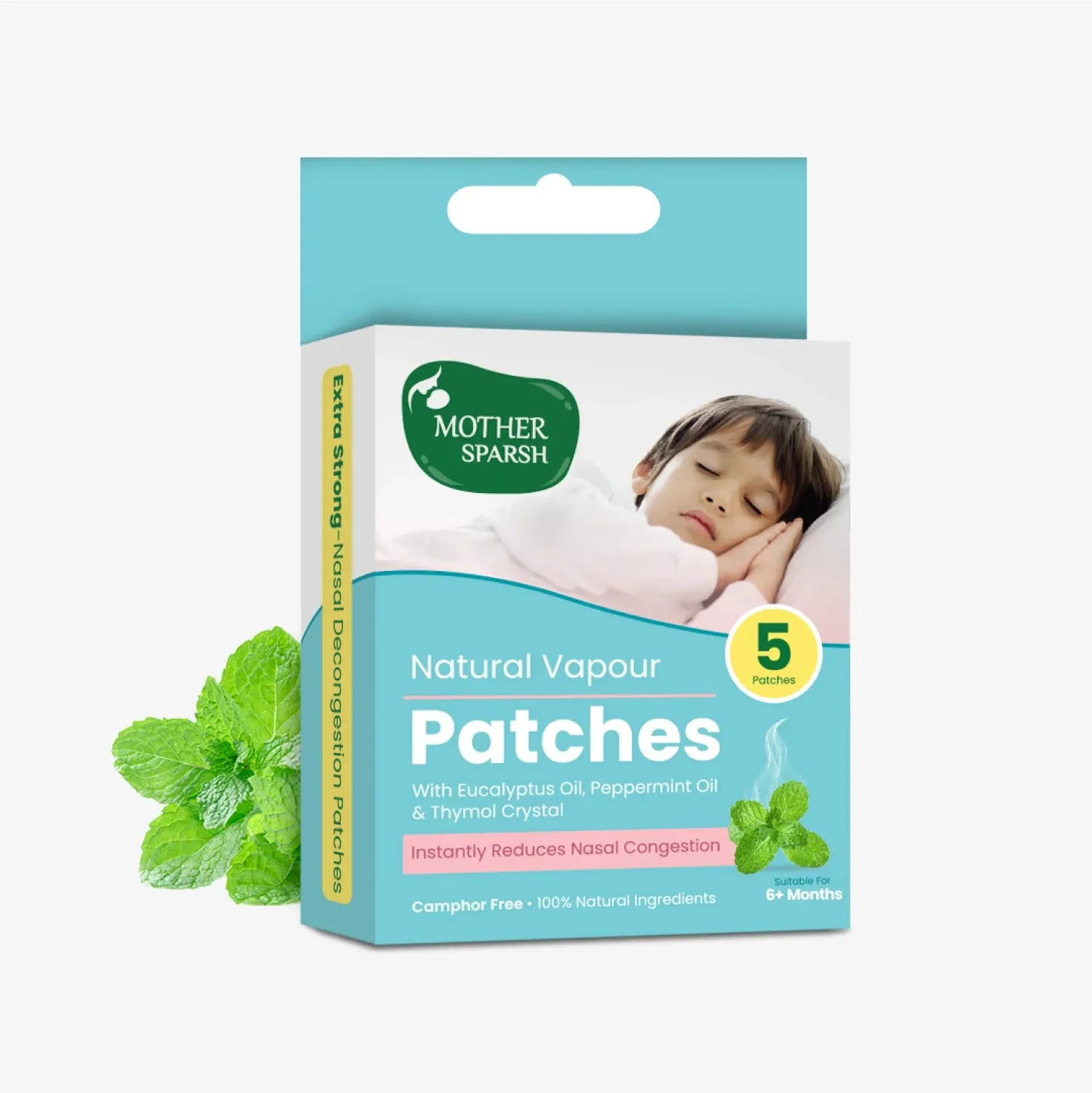 Mother Sparsh Natural Vapour Patches Mother Sparsh Natural Vapour Patches-Pack Size-5 pcs