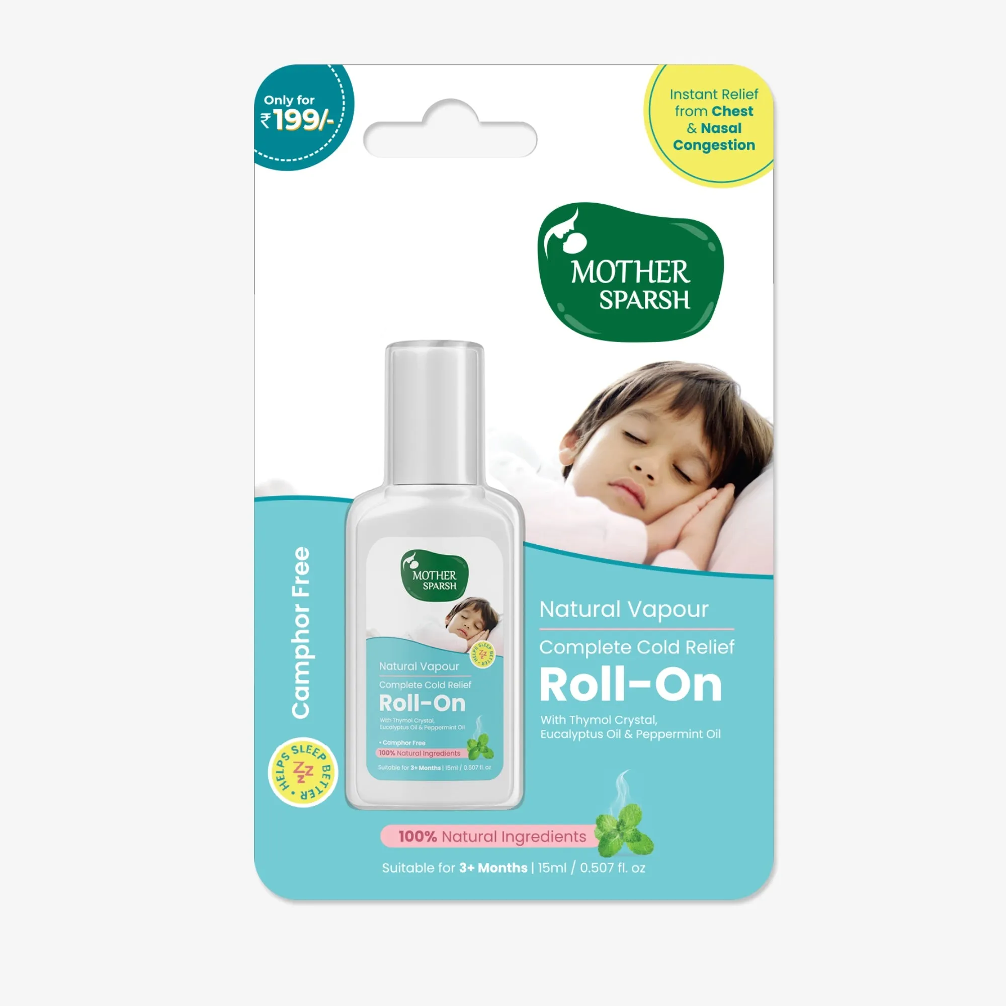 Mother Sparsh Natural Vapour Roll On