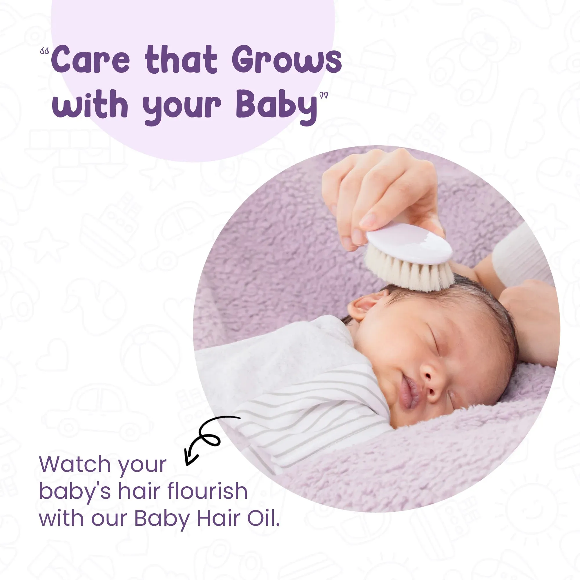 Mother Sparsh Nourishing Baby Hair Oil - Enriched with Saffron & Almond - Image 5