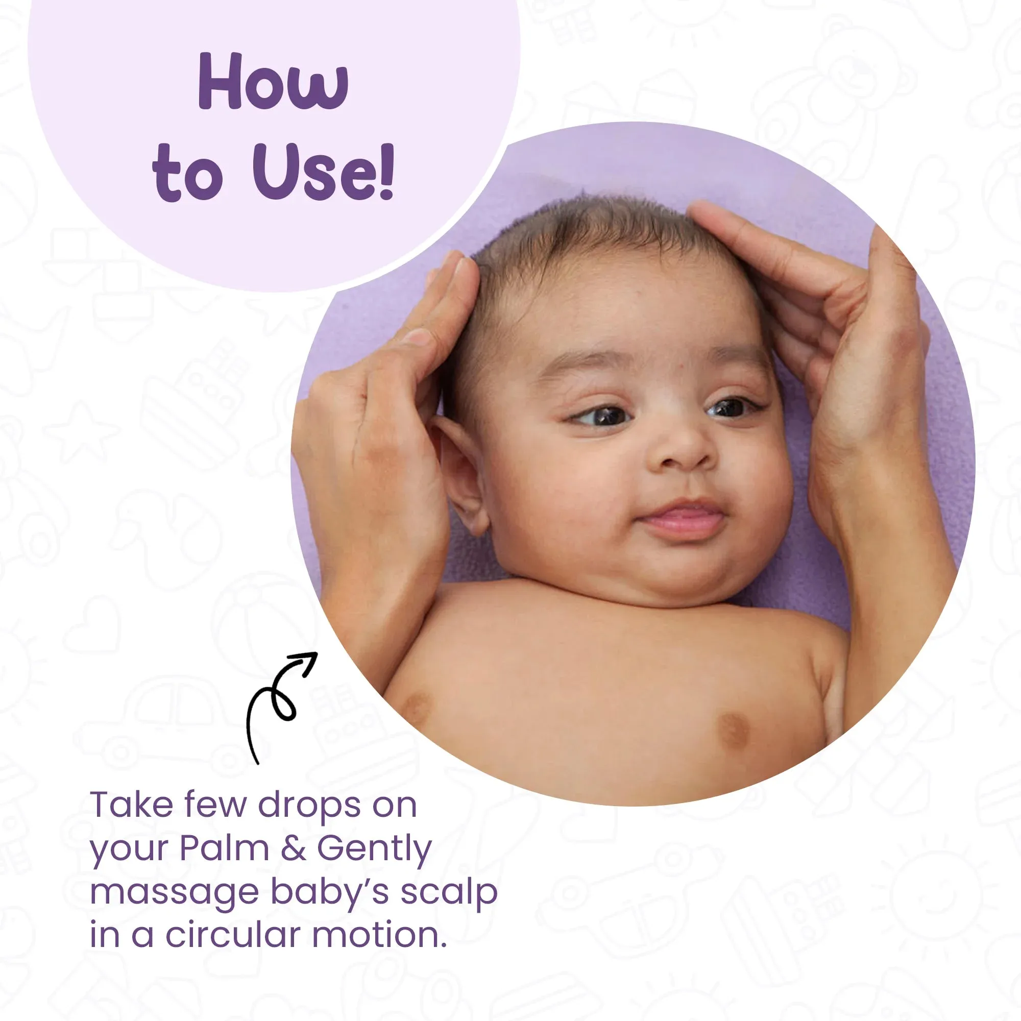 Mother Sparsh Nourishing Baby Hair Oil - Enriched with Saffron & Almond - Image 6
