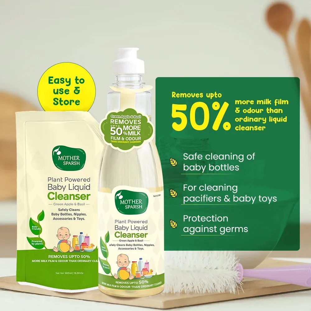 Mother Sparsh Plant Powered Baby Liquid Cleanser - Image 11
