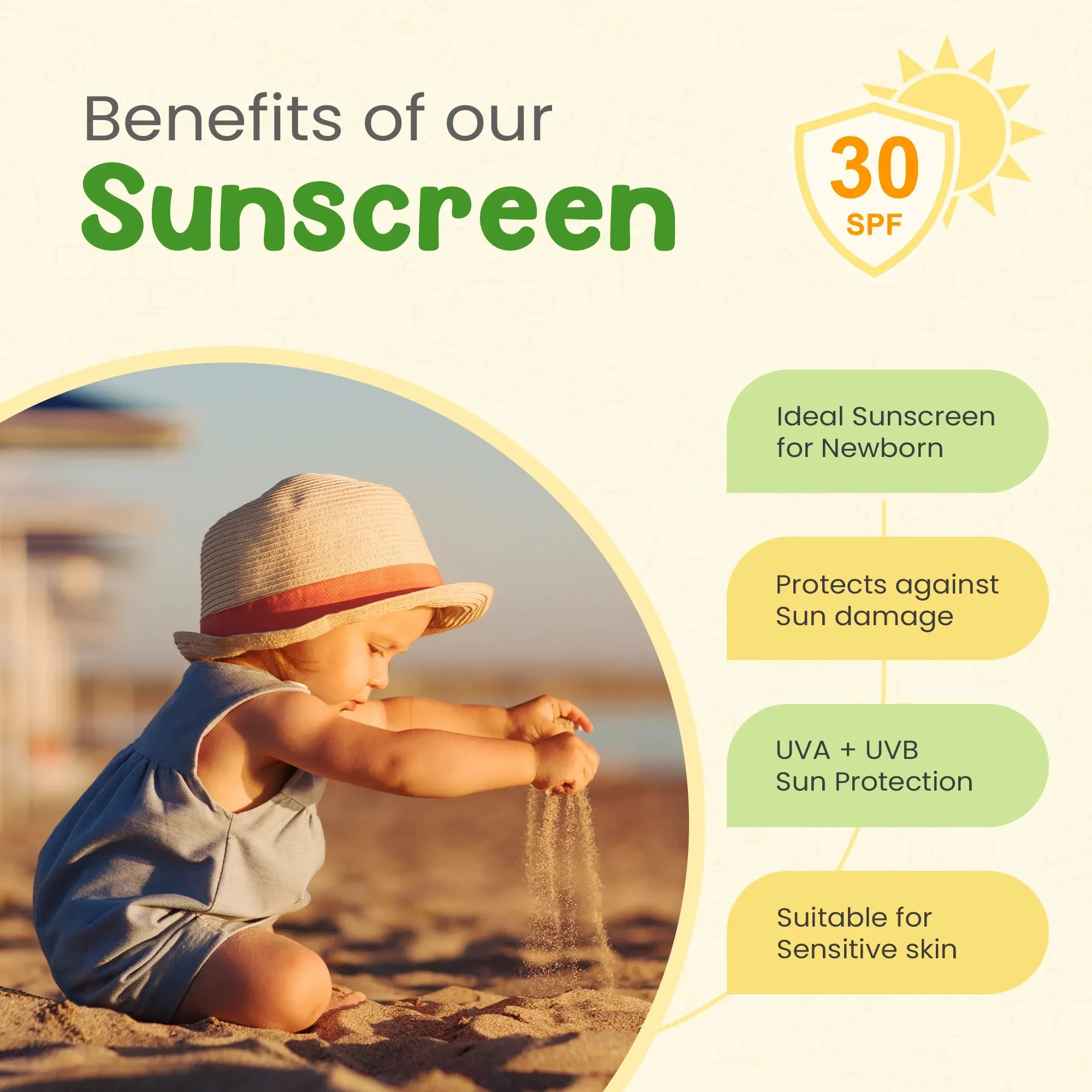 Mother Sparsh Plant Powered Baby Sunscreen Lotion - Image 6