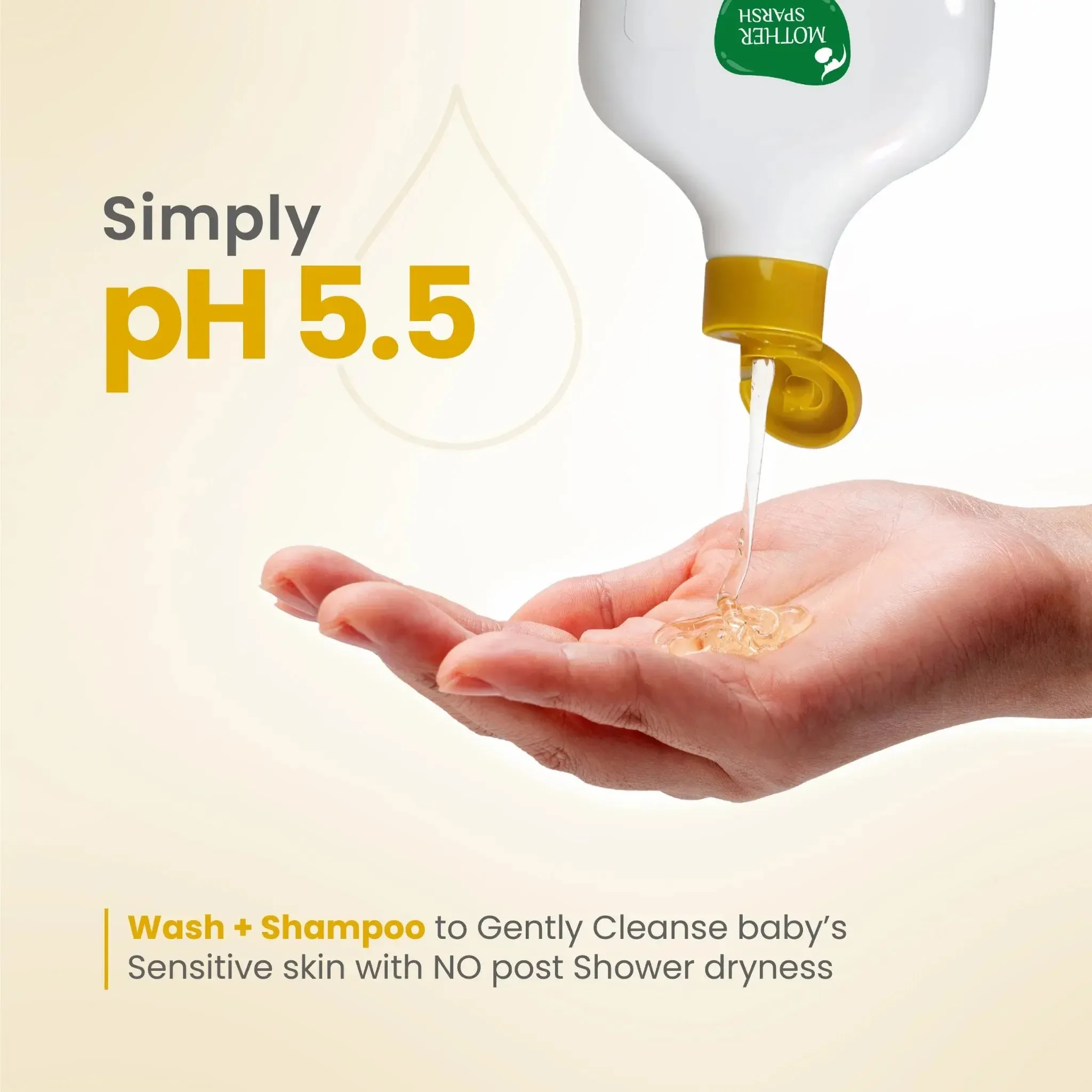 Mother Sparsh Simply Unscented Head to Toe Baby Wash - Image 12