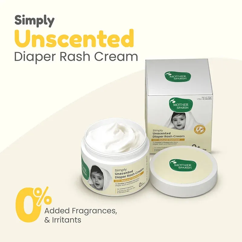 Mother Sparsh Unscented Diaper Rash Cream For Babies - Image 3