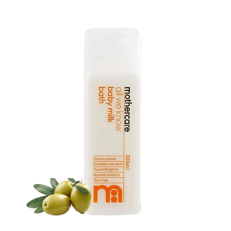 Mothercare All We Know Baby Bath Milk Mothercare All We Know Baby Bath Milk-Pack Size-300 ml