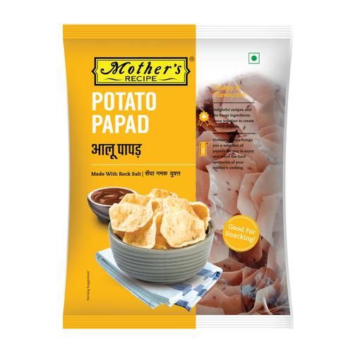 Mother's Recipe Potato Papad With Rock Salt