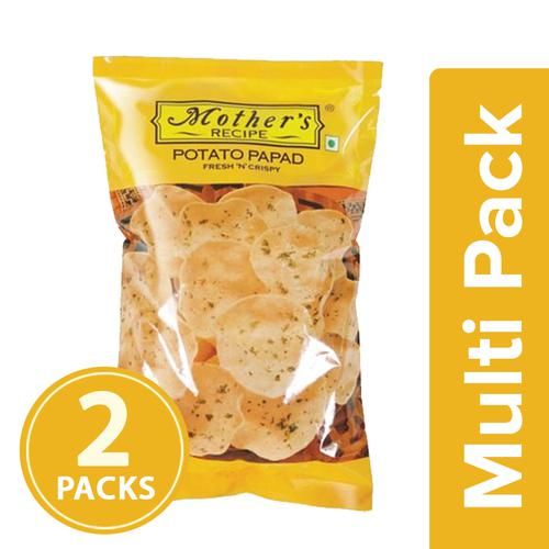 Motherss Recipe Papad Potato