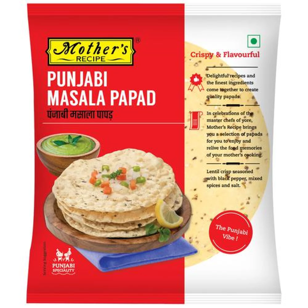 Motherss Recipe Papad Punjabi Masala