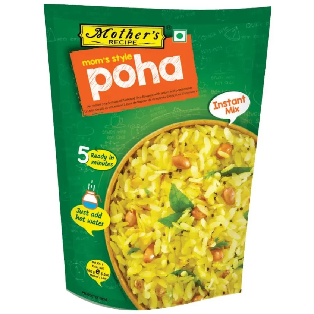 Mother's Recipe Poha Instant Mix Mother's Recipe Poha Instant Mix--160 g Pouch