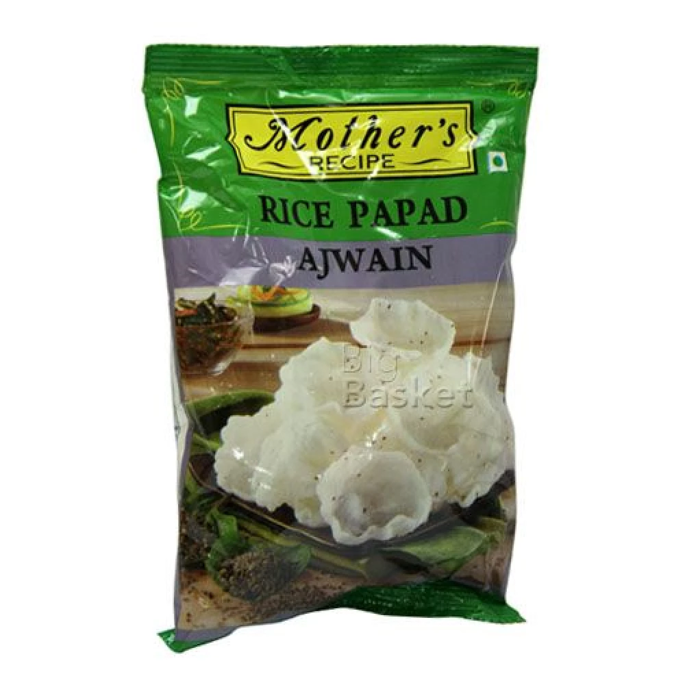 Motherss Recipe Rice Papad Ajwain