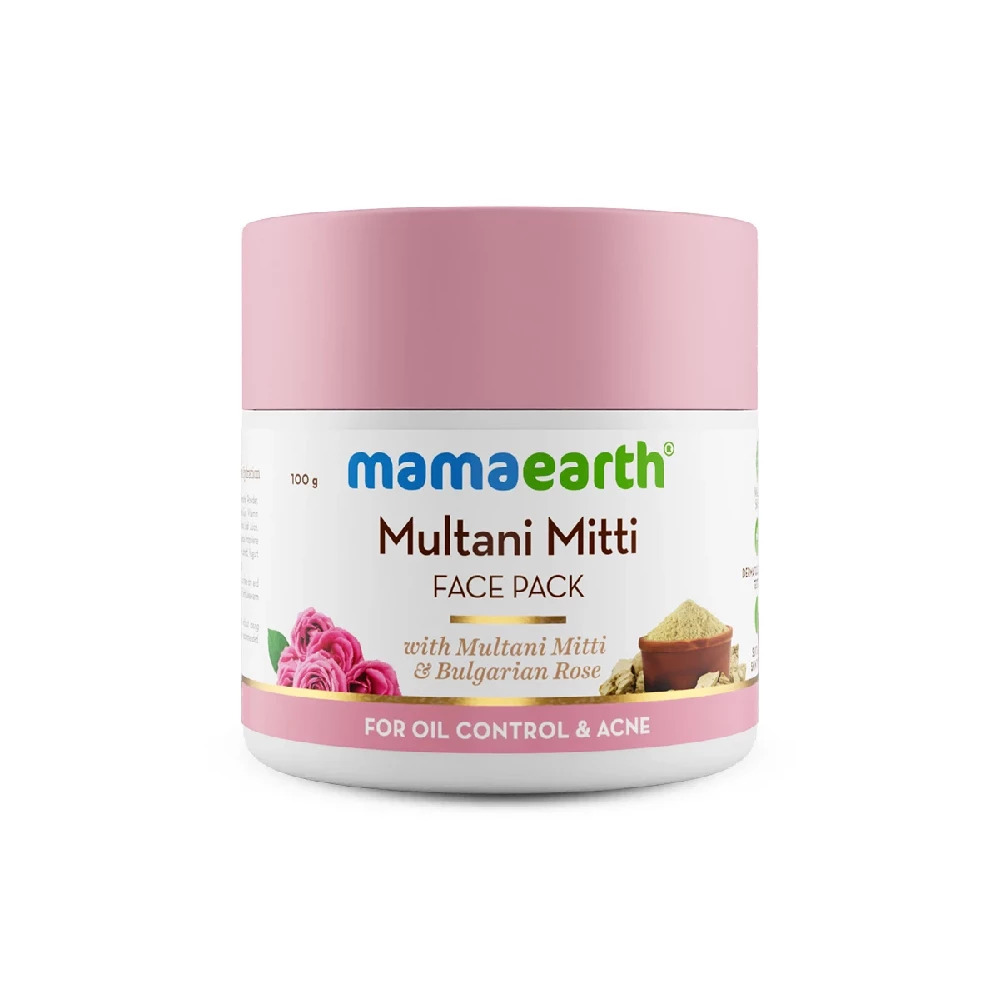 Multani Mitti Face Pack Multani Mitti and Bulgarian Rose for Oil Control & Acne - Image 8