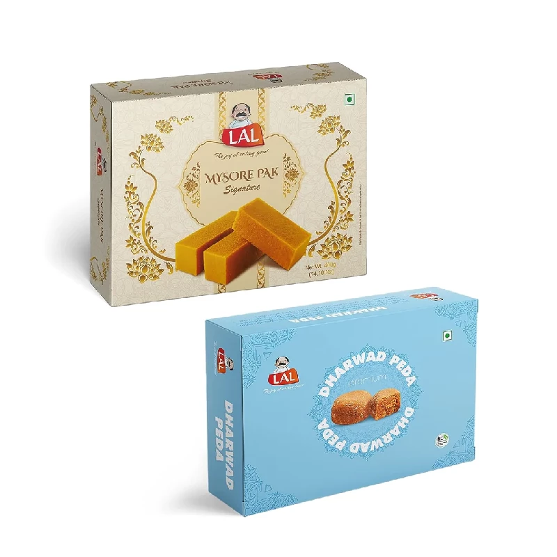 Mysore Pak Signature and Dharwad Peda Mysore Pak Signature and Dharwad Peda-Pack Size-800 g